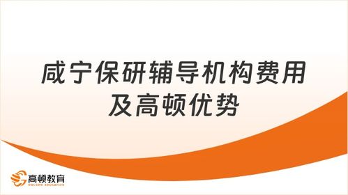 咸寧保研輔導機構費用解析 高頓教育如何以精準賦能突破地域局限